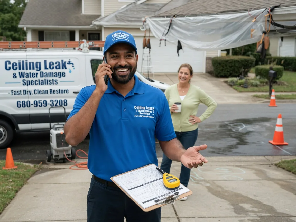 Ceiling Leak Cleanup Vanceboro, NC FAQs