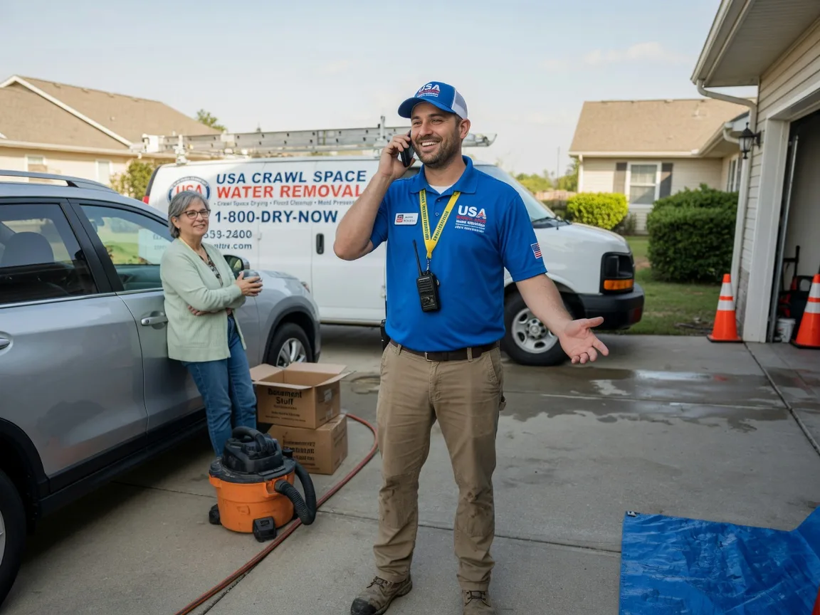 Crawl Space Water Removal Vanceboro, NC FAQs